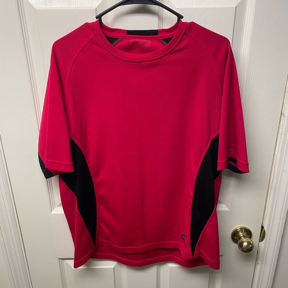 Red and Black Athletic T-Shirt - Picture 1 of 7